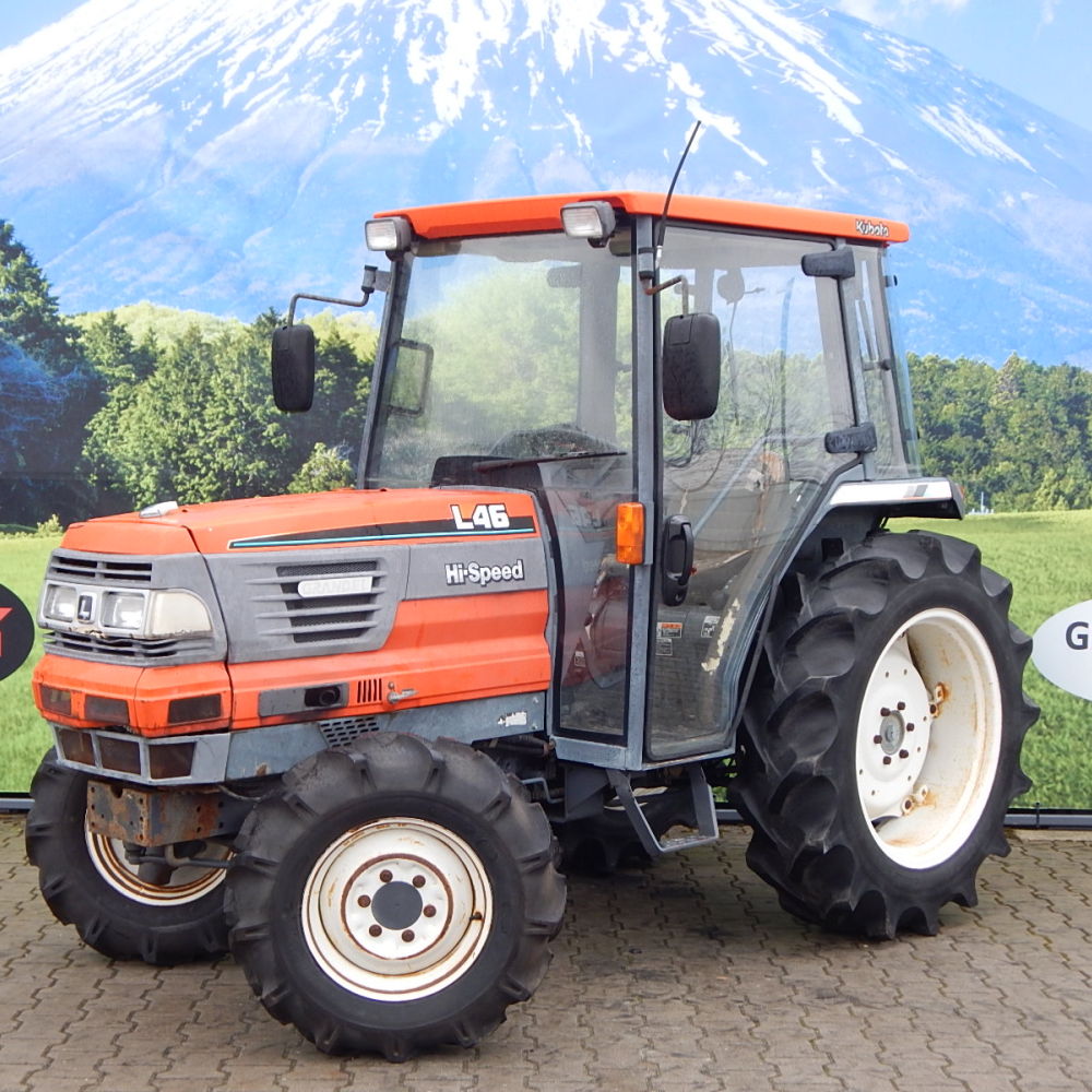 Kubota, model L46, nr. ramy: 80784 4WD+KABINA