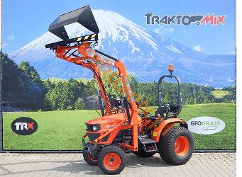 Kubota, model EK1-261 z ładowaczem czołowym