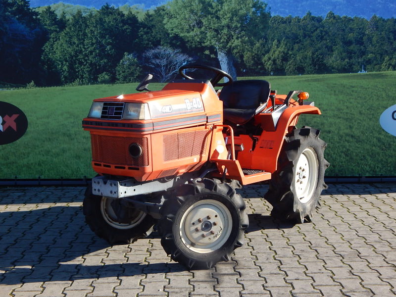 Kubota, model B40, nr. ramy: 76887 4WD