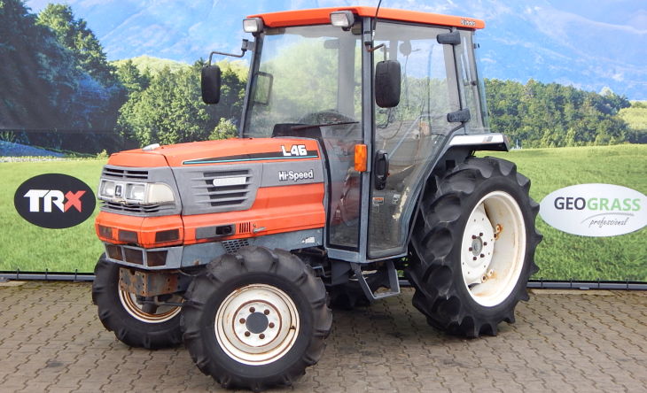 Kubota, model L46, nr. ramy: 80784 4WD+KABINA