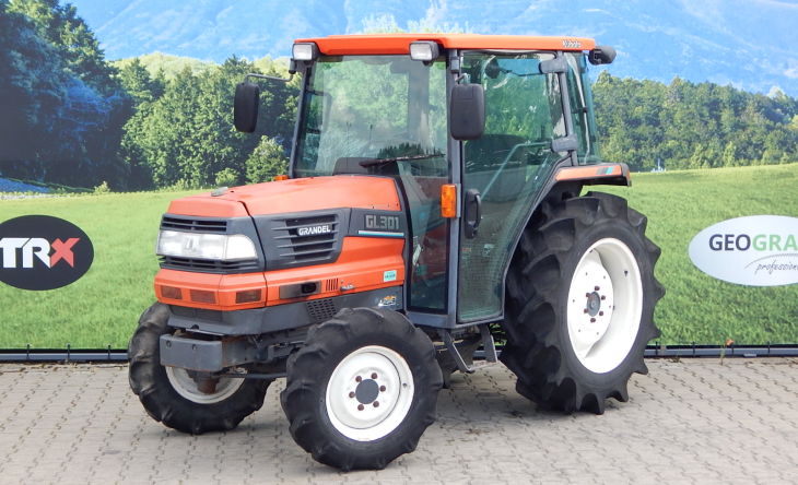 Kubota, model GL301, nr. ramy: 54919 4WD+KAB AC